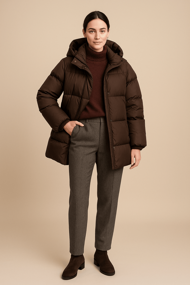 Drune | Bequeme Oversize-Daunenjacke