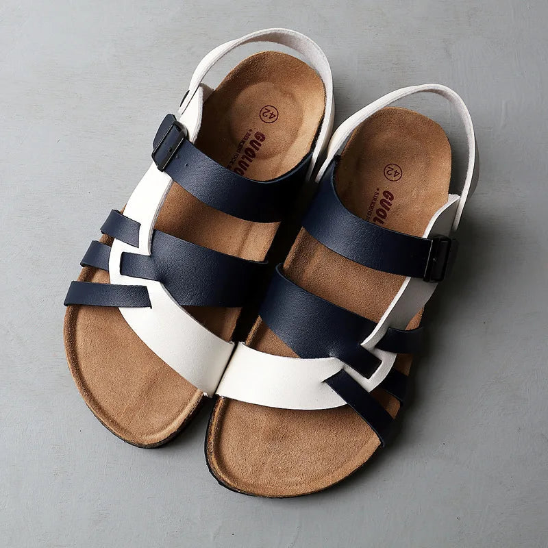 Drune | Orthopädische Leder Sandalen Mit Optimaler Unterstützung