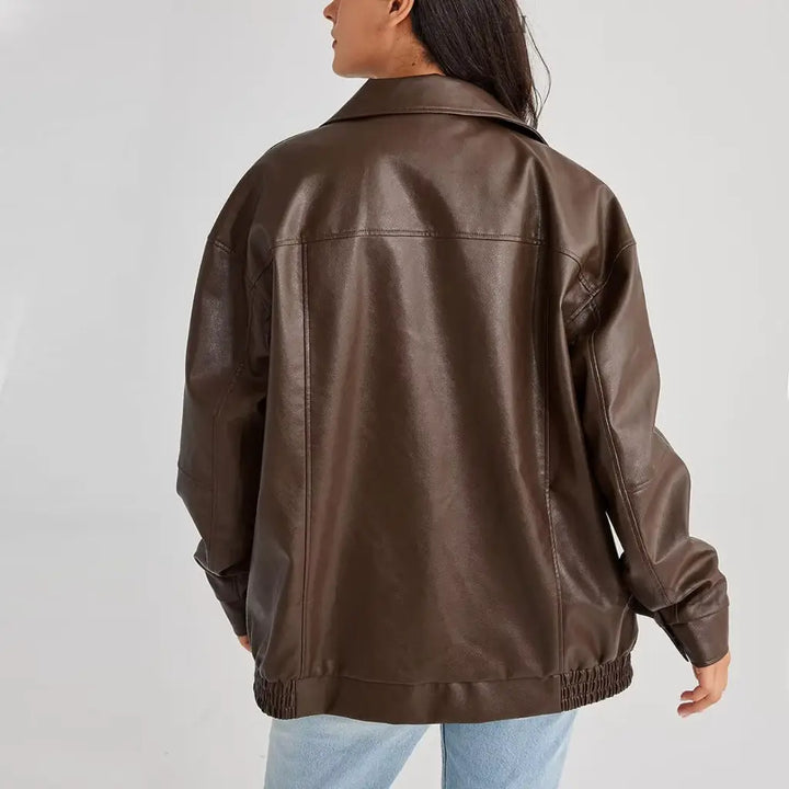Drune | Elegante Lederjacke Damen