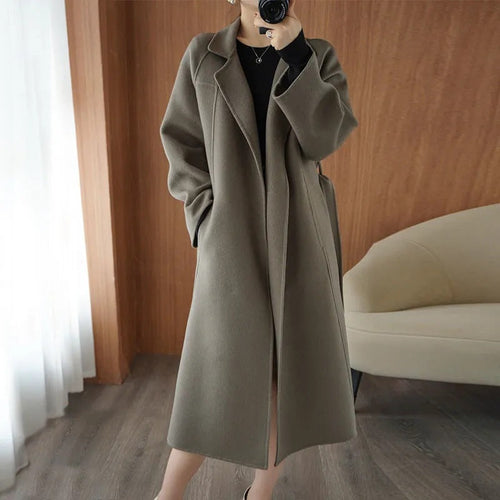 Drune | Langer und warmer Mantel für Damen