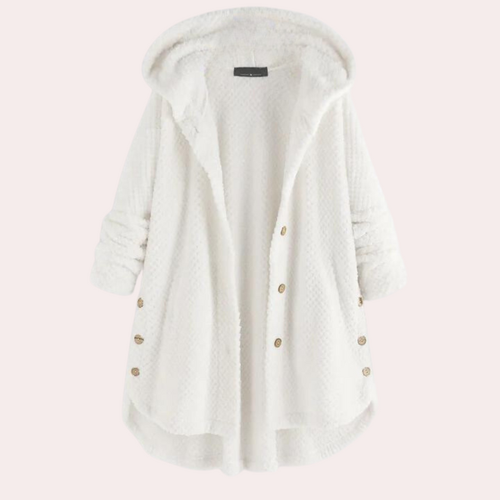 Drune | Bequeme Damen Kapuzenpulloverjacke