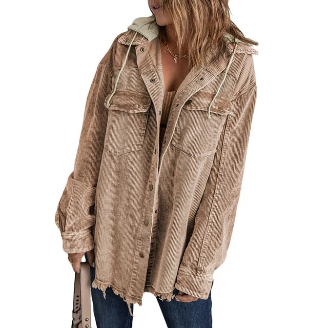 Drune | Vintage Cordjacke