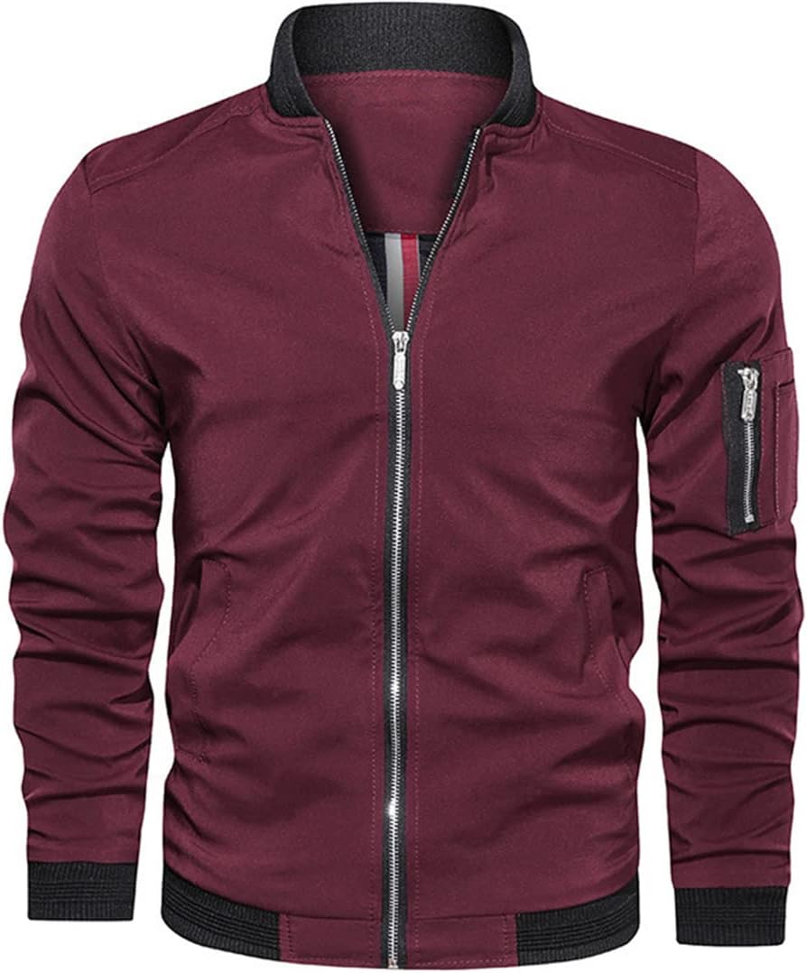 Drune | Schlanke leichte Herren Bomberjacke