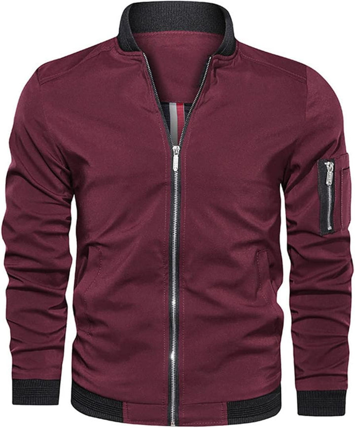 Drune | Schlanke leichte Herren Bomberjacke