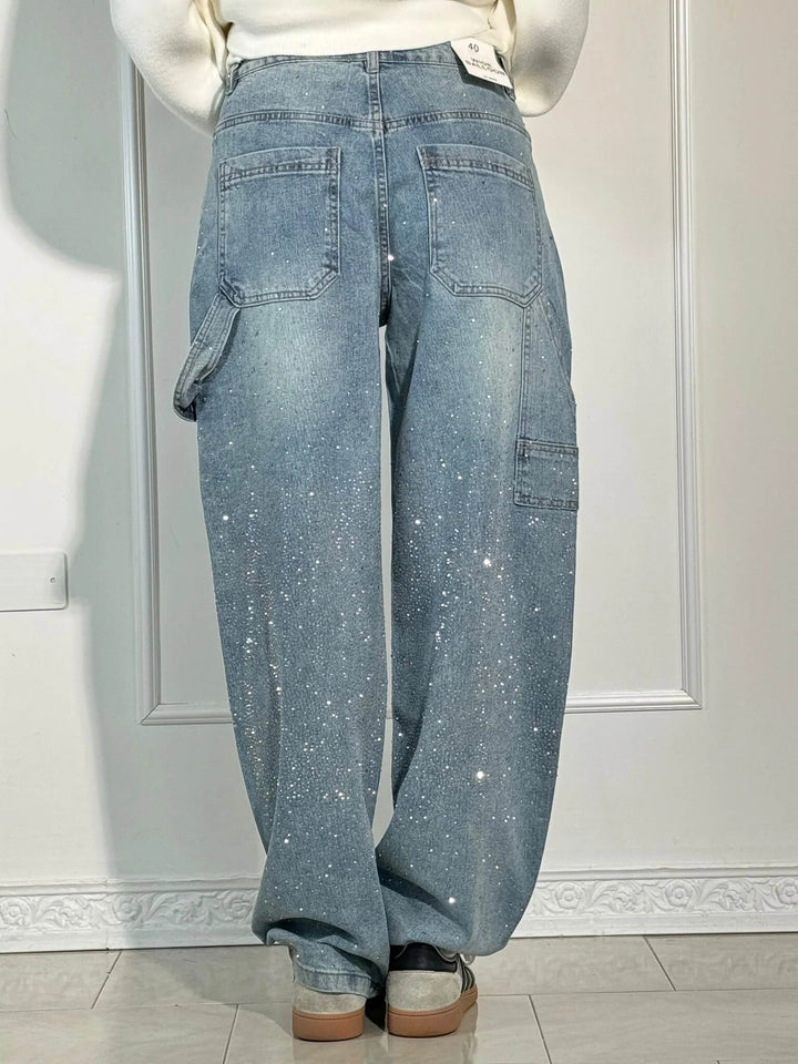 Damen Jeans mit Diamant-Optik & Klassischem Schnitt | Drune