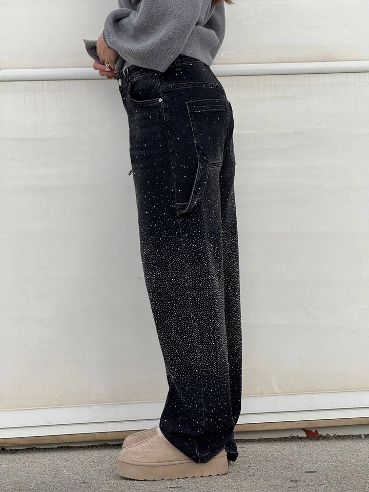 Damen Jeans mit Diamant-Optik & Klassischem Schnitt | Drune
