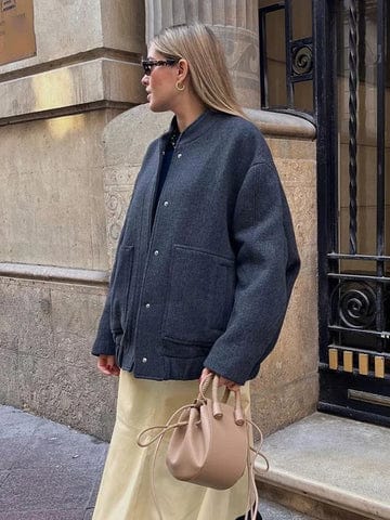 Drune | Jacke Lässig Zeitloser Stil Ideal für den Winter