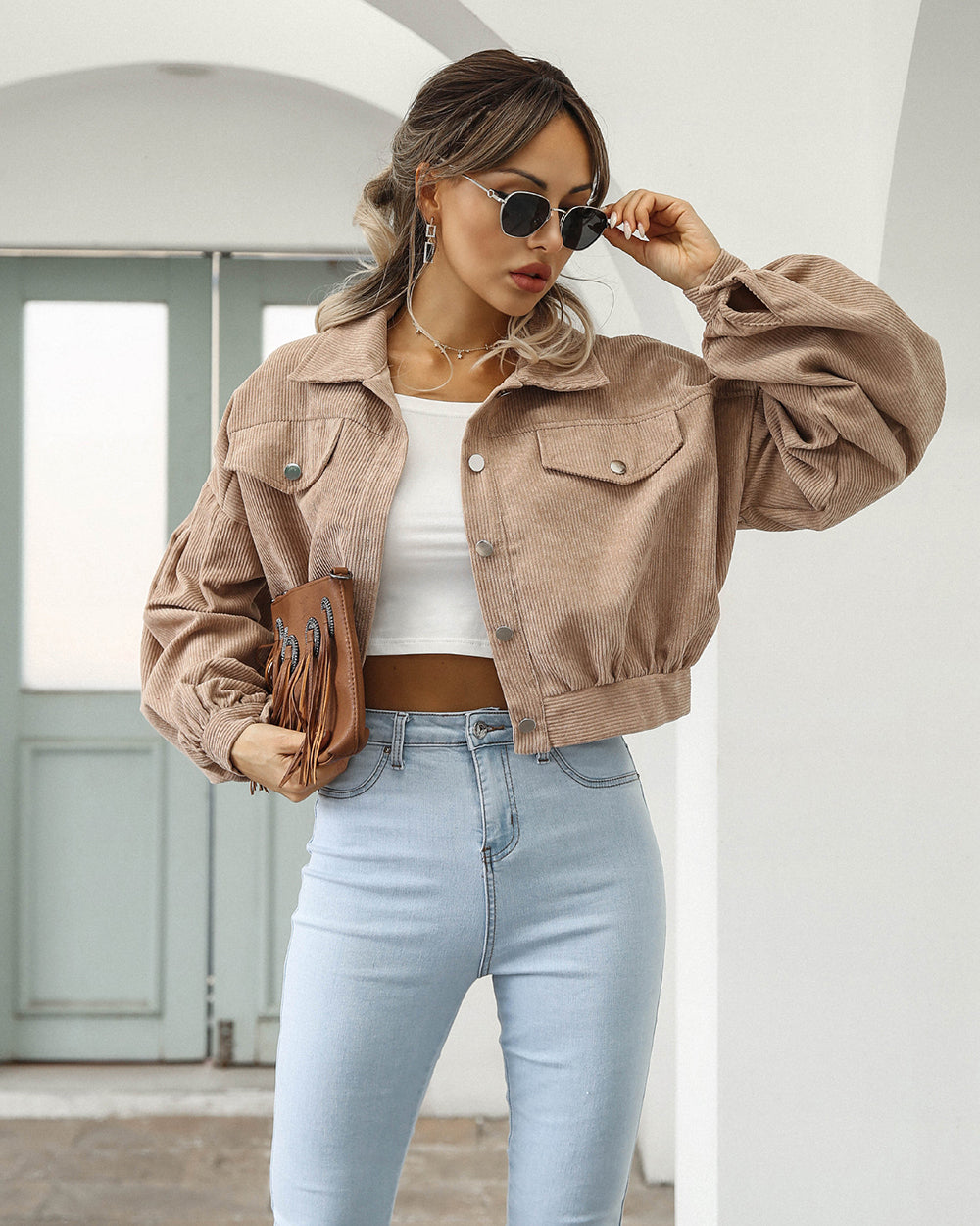 Drune | Trendy Kurze Jacke