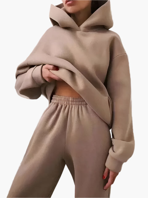 Drune | Kapuzenpullover & Jogginghose Set - Winter Freizeitanzug, Lässiges Lounge Outfit