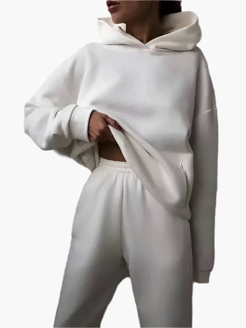 Drune | Kapuzenpullover & Jogginghose Set - Winter Freizeitanzug, Lässiges Lounge Outfit