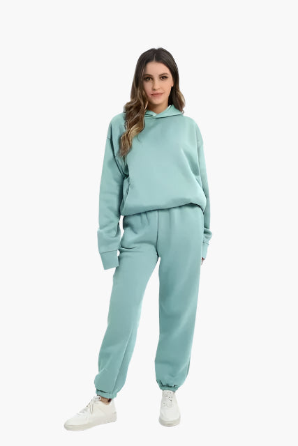 Drune | Kapuzenpullover & Jogginghose Set - Winter Freizeitanzug, Lässiges Lounge Outfit