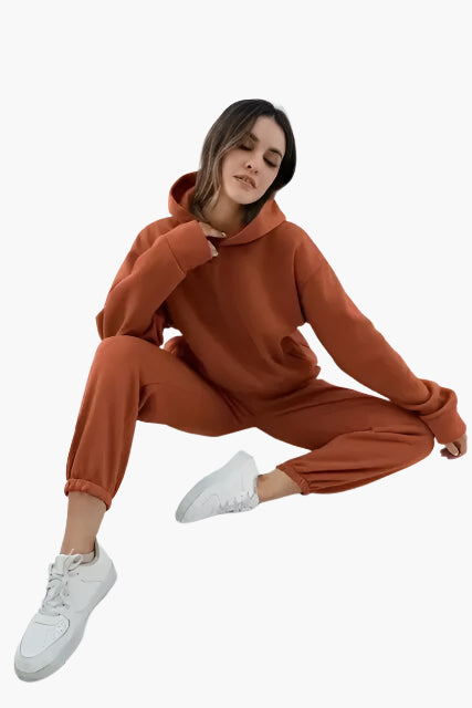 Drune | Kapuzenpullover & Jogginghose Set - Winter Freizeitanzug, Lässiges Lounge Outfit