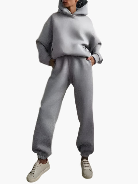 Drune | Kapuzenpullover & Jogginghose Set - Winter Freizeitanzug, Lässiges Lounge Outfit
