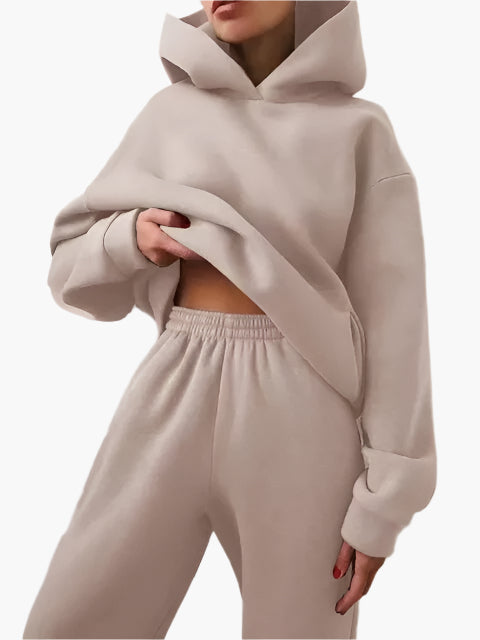 Drune | Kapuzenpullover & Jogginghose Set - Winter Freizeitanzug, Lässiges Lounge Outfit