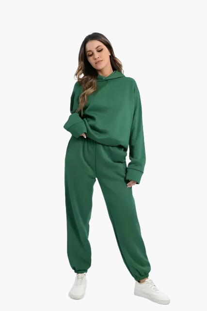 Drune | Kapuzenpullover & Jogginghose Set - Winter Freizeitanzug, Lässiges Lounge Outfit