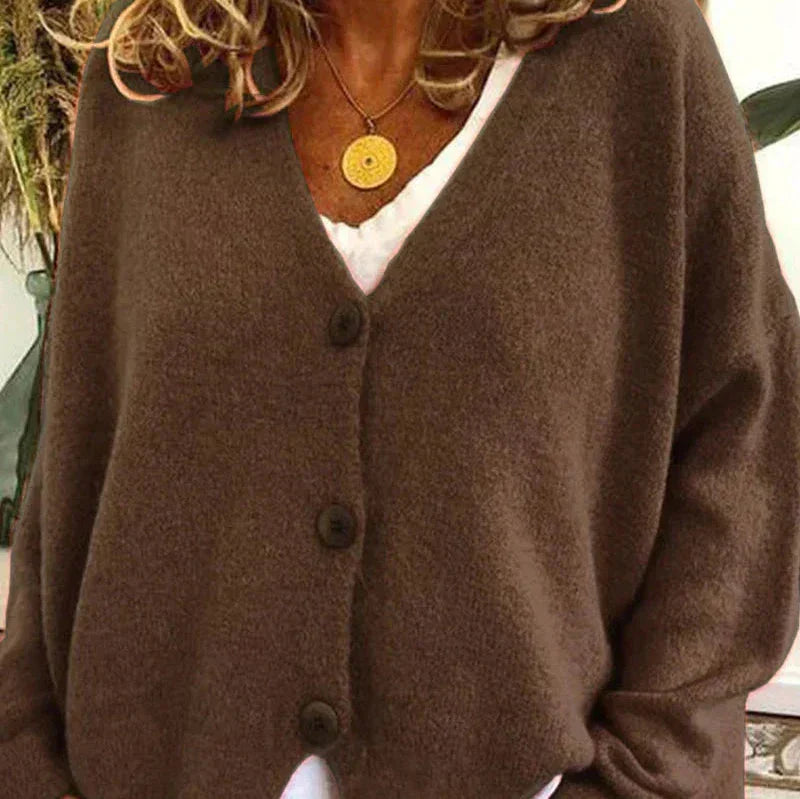 Drune | Damen V-Ausschnitt Cardigan