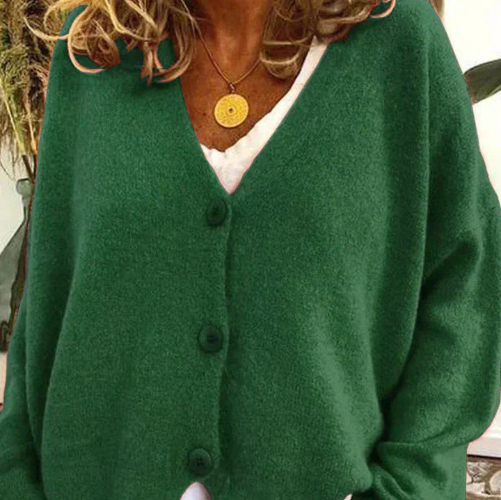 Drune | Damen V-Ausschnitt Cardigan