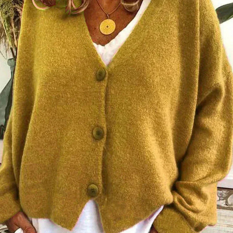 Drune | Damen V-Ausschnitt Cardigan