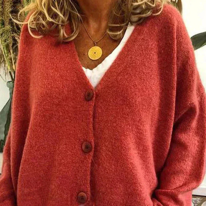 Drune | Damen V-Ausschnitt Cardigan