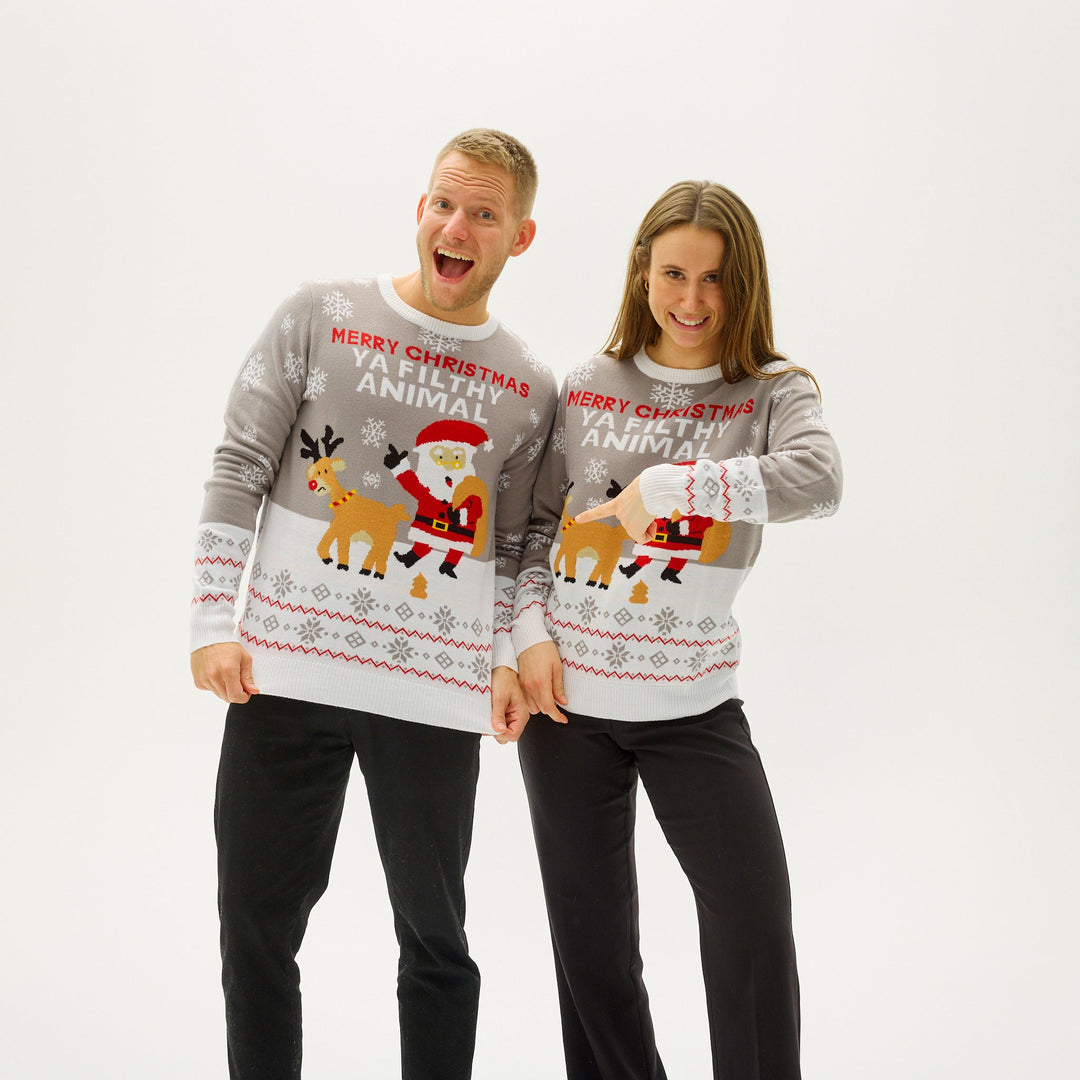 Drune | Ya Filthy Animal Weihnachts-Pullover - Damen