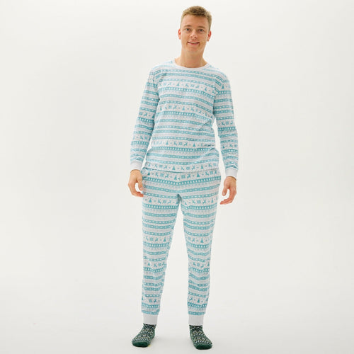Drune | Weihnachts-Pyjama mit Weihnachtsmotiven - Herren
