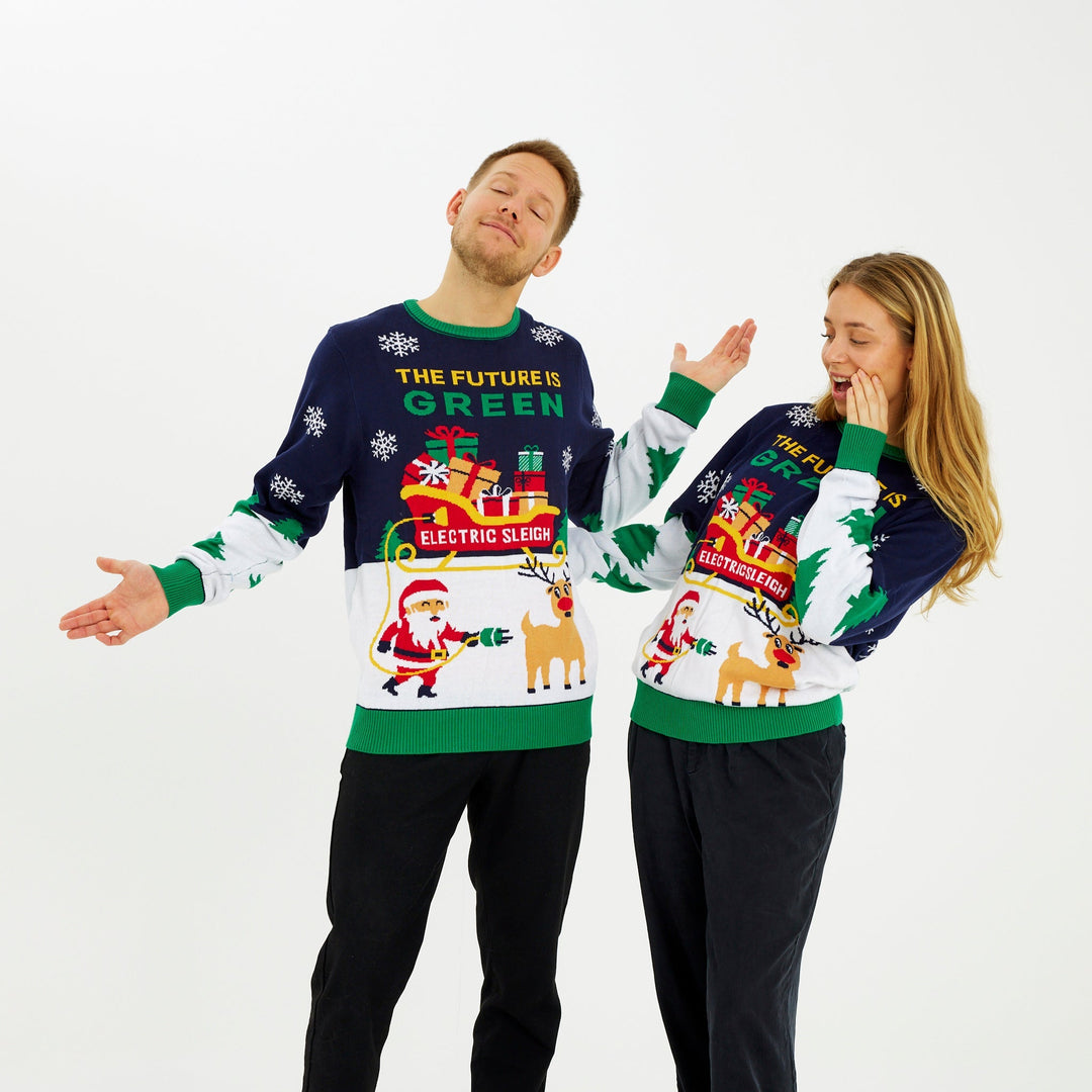 Drune | Der Elektrische Weihnachtspullover - Damen