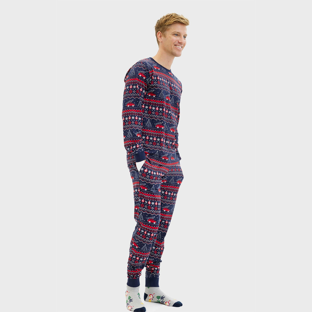 Drune | Fahren nach Hause für Weihnachten Pyjama - Herren