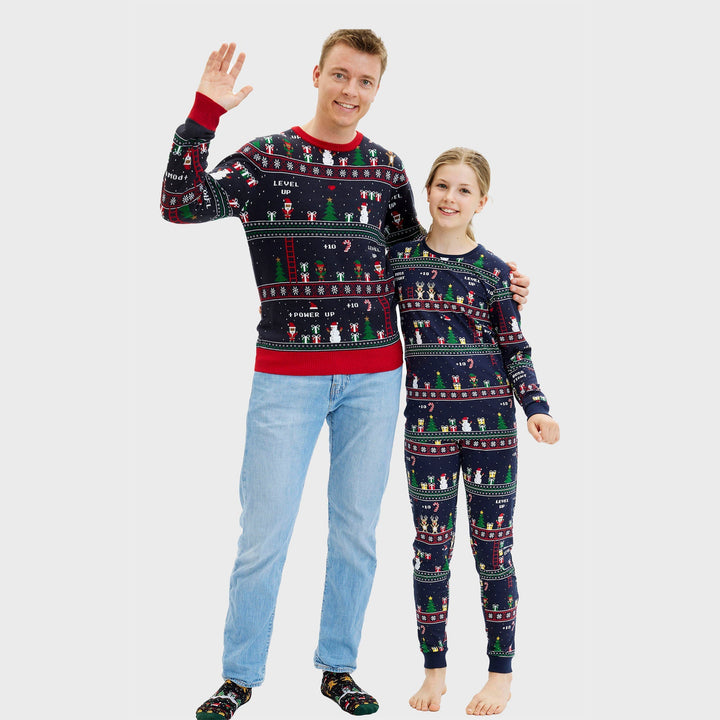 Drune | Vintage Gamer WeihnachtsPullover - Damen