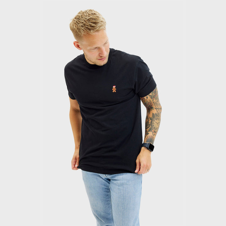 Drune | Das Weihnachtskeks-T-Shirt schwarz - Herren