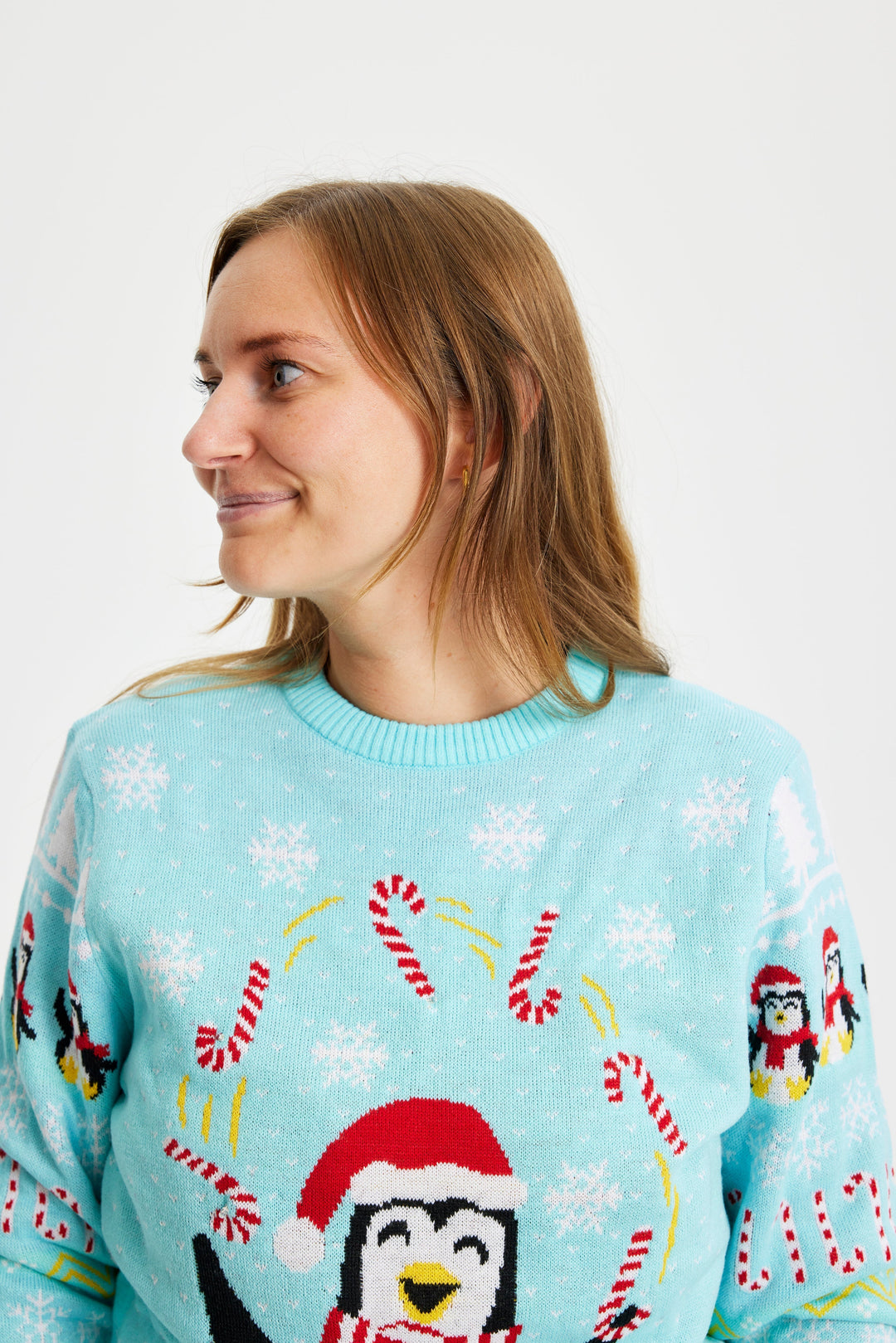 Drune | Pingos Weihnachtspullover LED - Damen