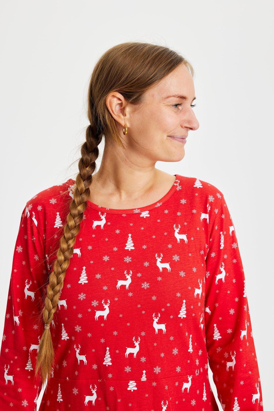 Drune | Kleid - Rot