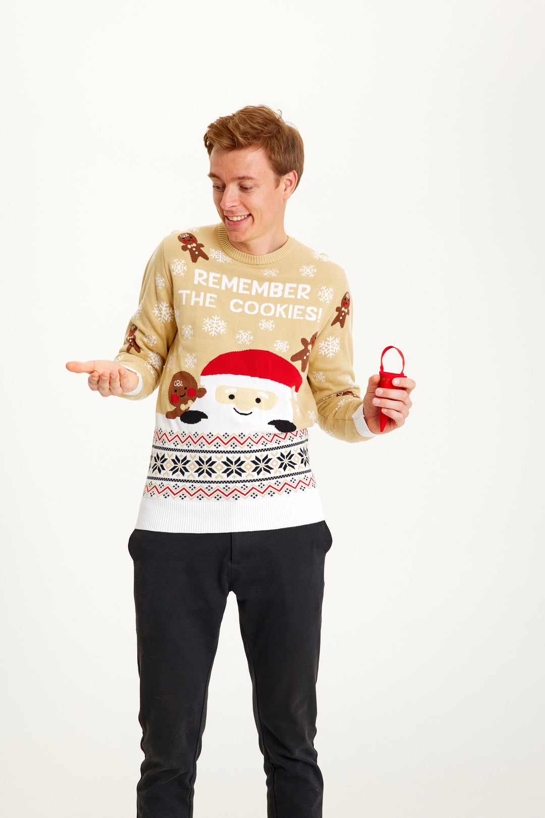 Drune | Der Cookie Weihnachts-Pullover - Herren
