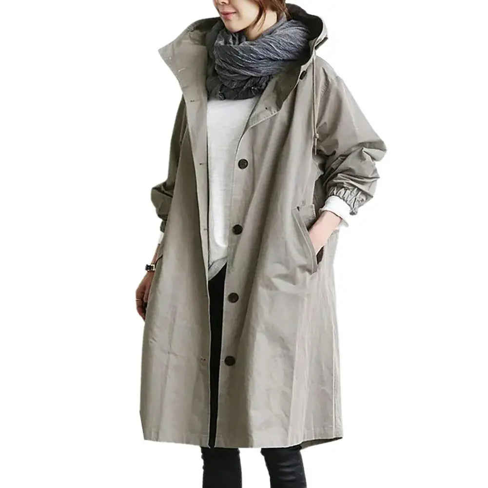 Drune | Stylischer Windbreaker-Trenchcoat für Damen