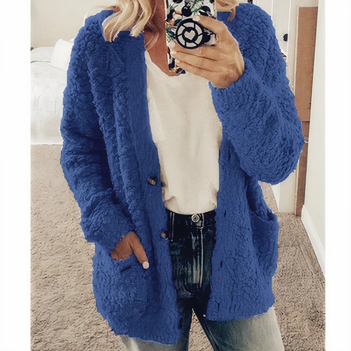 Drune | Fleece-Strickjacke