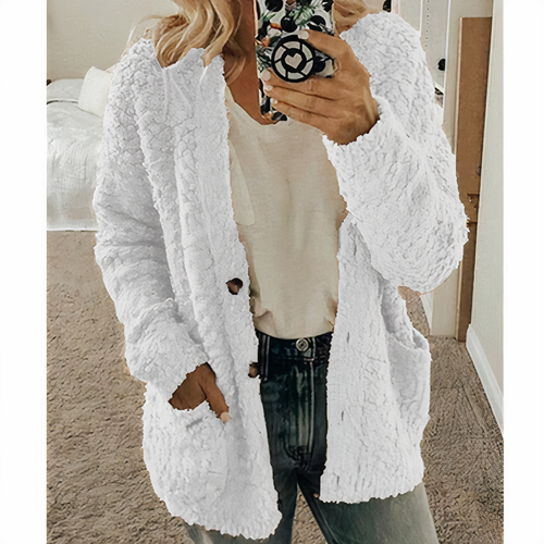 Drune | Fleece-Strickjacke
