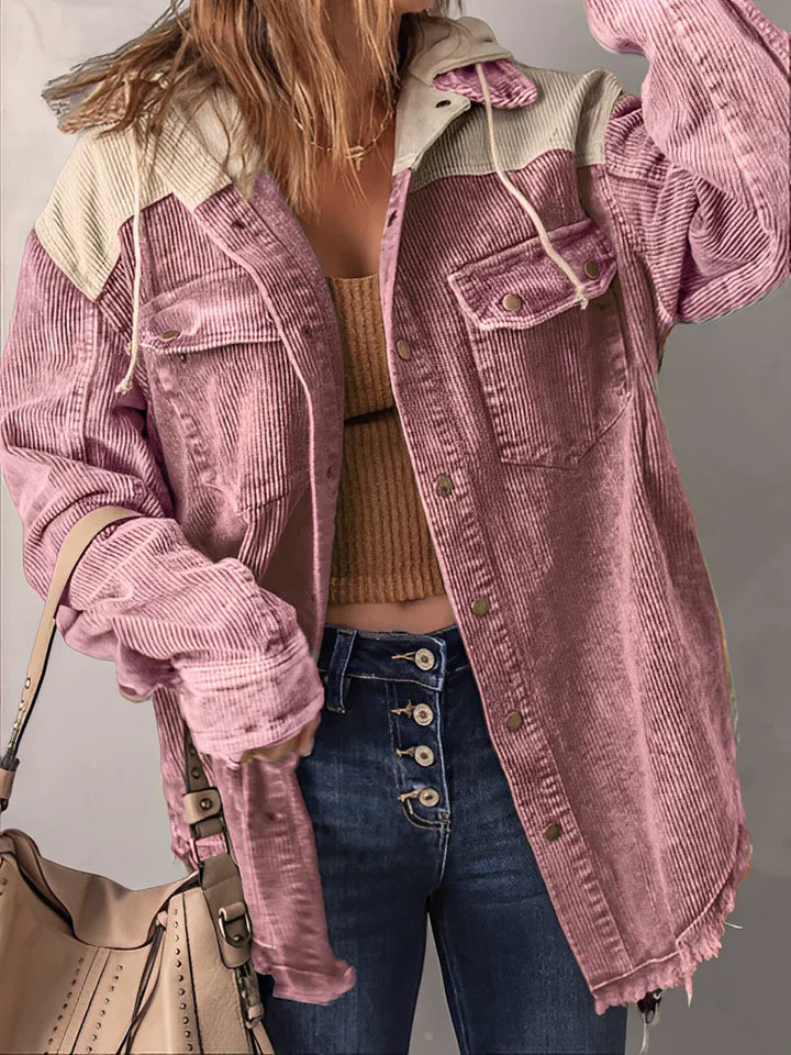 Drune | Elegante dreifarbige Jacke