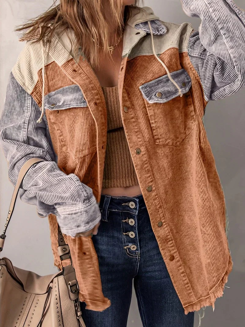 Drune | Elegante dreifarbige Jacke