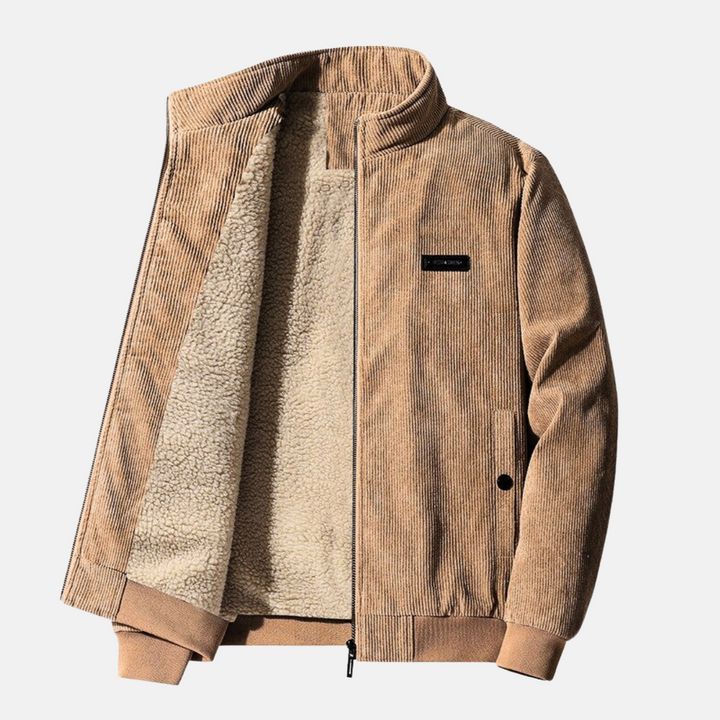 Drune | Herren Winterjacke mit Reißverschluss
