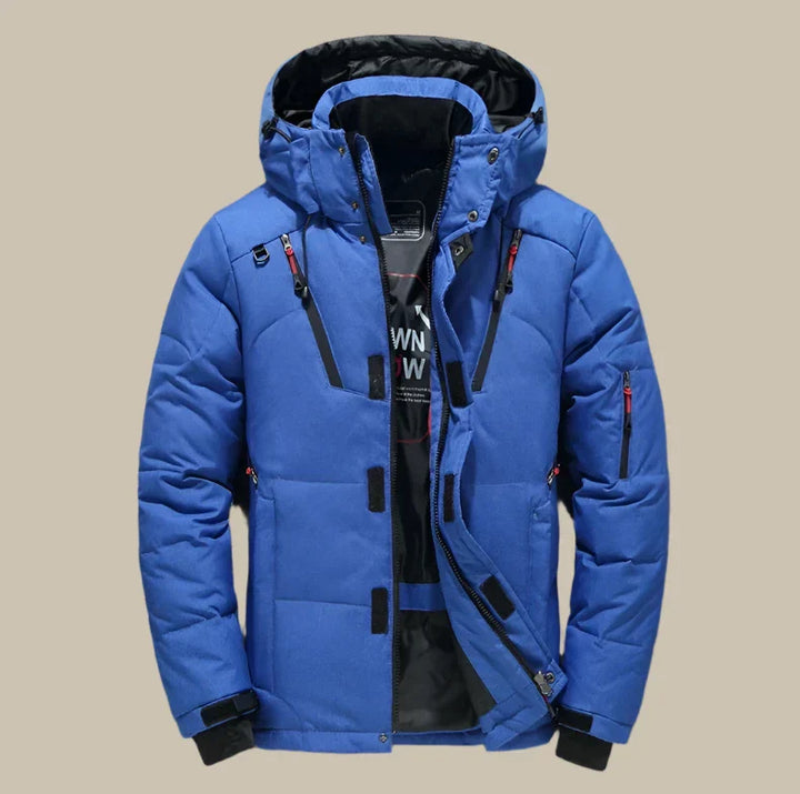 Drune | Wasserdichte Herren-Winterjacke mit Kapuze