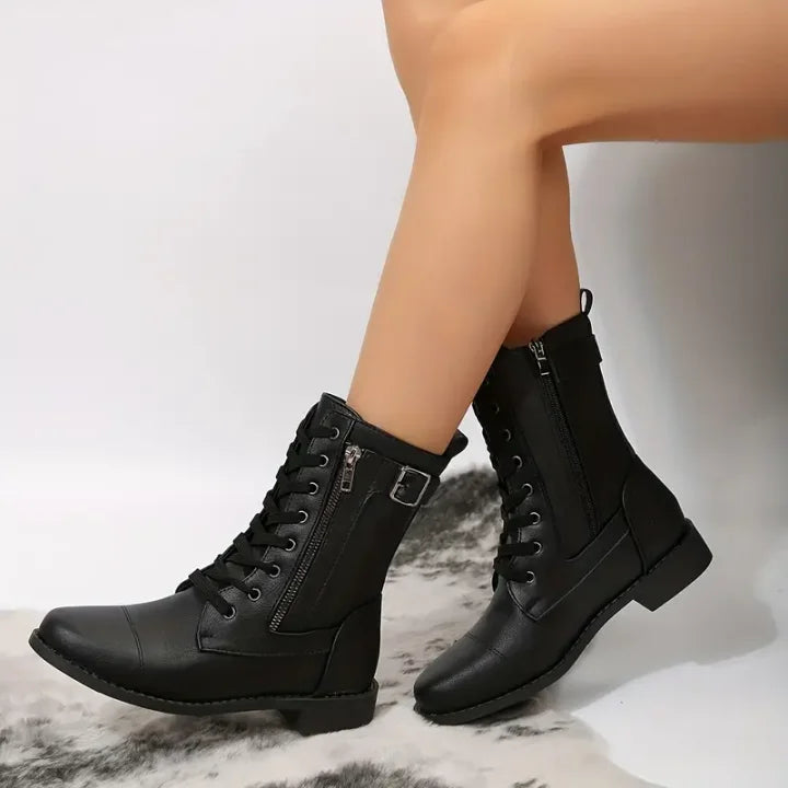 Drune | Damen Rundzehen Outdoor Stiefel
