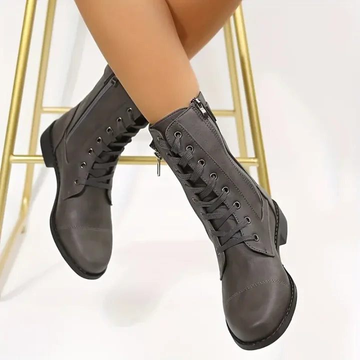 Drune | Damen Rundzehen Outdoor Stiefel