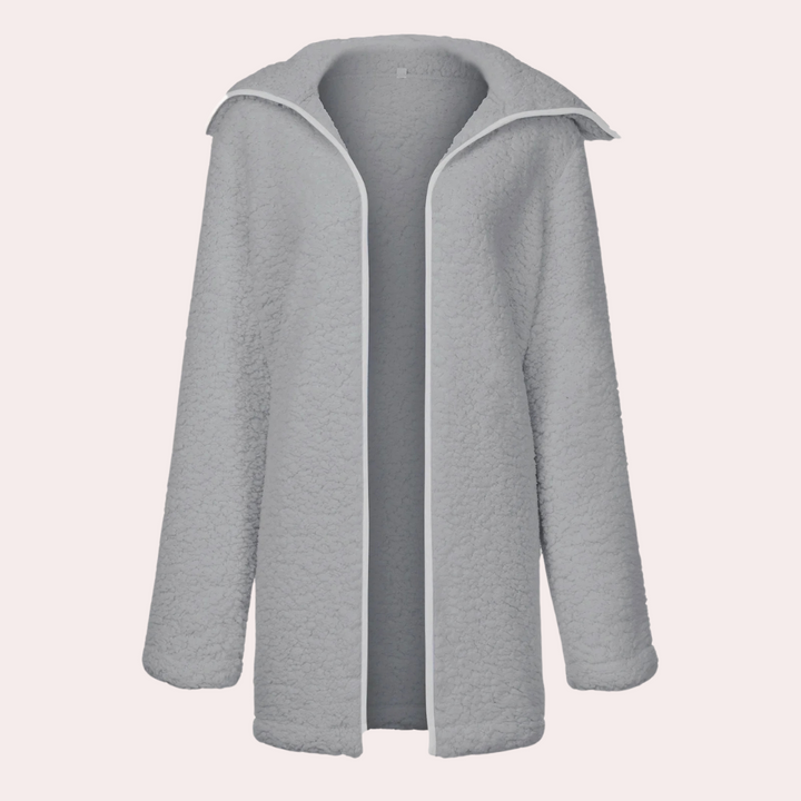 Drune | Leichte Plüschjacke für Damen im Winter