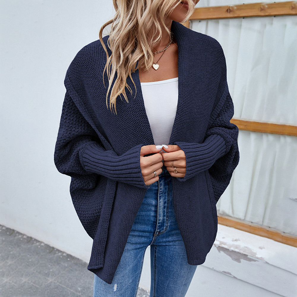 Drune | Strickpullover mit Fledermausärmeln für Damen