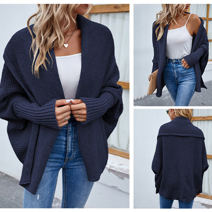 Drune | Strickpullover mit Fledermausärmeln für Damen