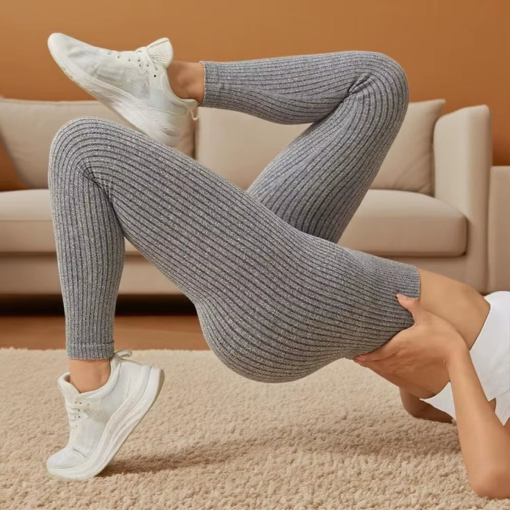 Drune | Theory Rippstrick-Leggings