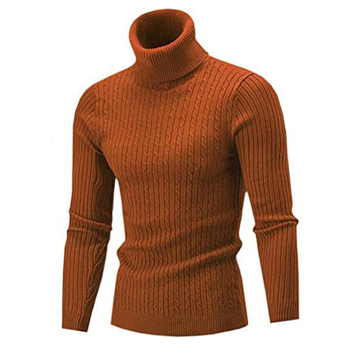 Drune | Herren Rollkragenpullover aus dicker Wolle mit hohem Kragen