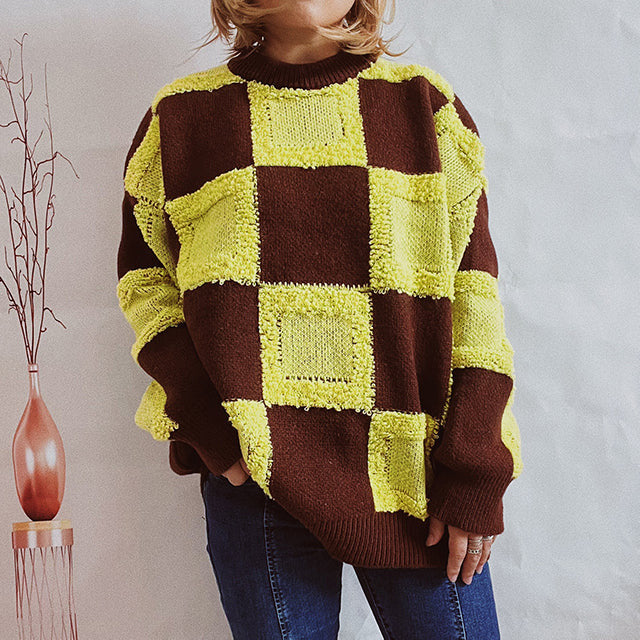 Drune | Patchwork Freizeitpullover