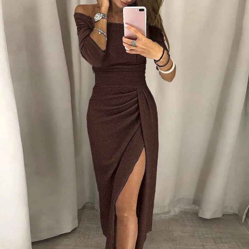 Drune | Elegantes Partykleid mit Offenem Ausschnitt