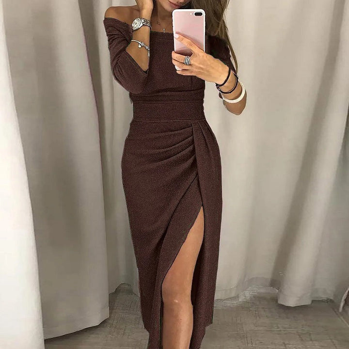 Drune | Elegantes Partykleid mit Offenem Ausschnitt