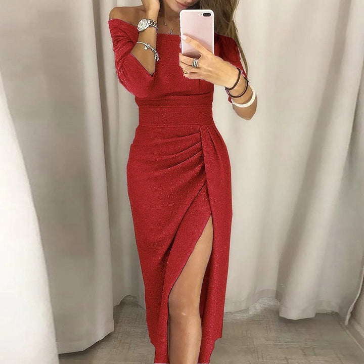 Drune | Elegantes Partykleid mit Offenem Ausschnitt